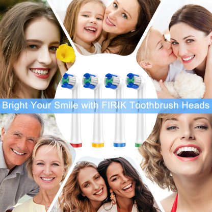 BELADENT Replacement Toothbrush Heads Soft Cleaner for Oral-B (8 Pack) - Image 5