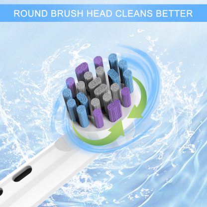 BELADENT Replacement Toothbrush Heads Ultra Clean for Oral-B (8 Pack) - Image 6