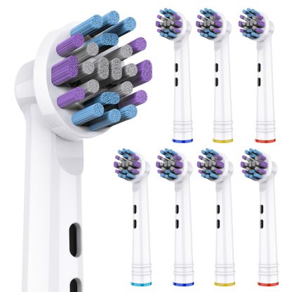BELADENT Replacement Toothbrush Heads Ultra Clean for Oral-B (8 Pack) - Image 8