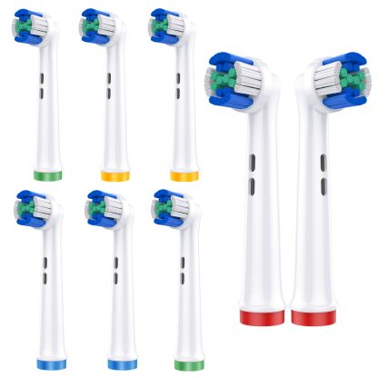 BELADENT Replacement Toothbrush Heads Soft Cleaner for Oral-B (8 Pack) - Image 9