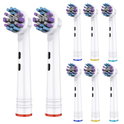 BELADENT Replacement Toothbrush Heads Ultra Clean for Oral-B (8 Pack)